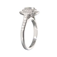 Vicenza - Piazzetta Palladio 2 - Ring Crivelli Woman DIAMANTI in White Gold Diamante 0.54 Ct 035-VR26514 BR - 035-VR26514 BR